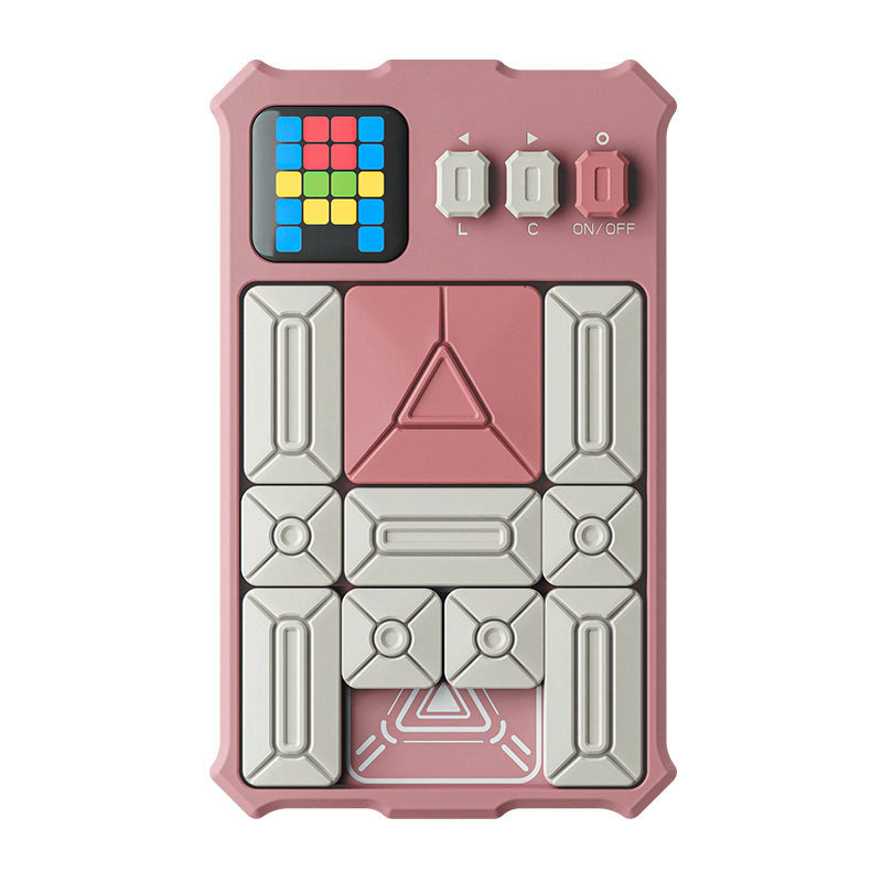 Fun and educational Superslide puzzle game, promoting cognitive development through hands-on play with sliding piece challenges.