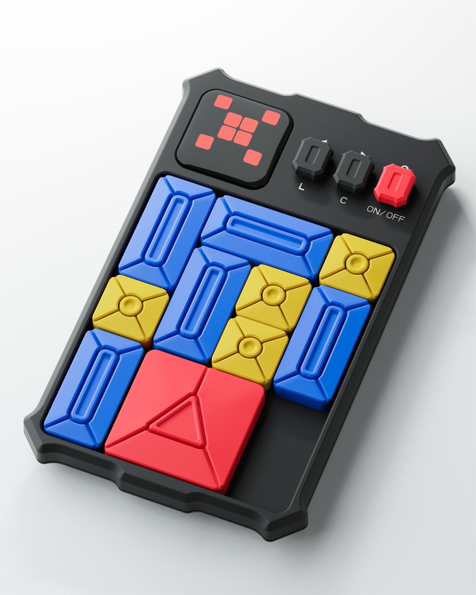 Superslide puzzle game with sliding pieces, designed to improve logic, spatial reasoning, and problem-solving skills for kids and adults.